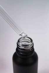 бутылка с пипеткой черная матовая  15 мл