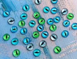 Набор 3D фигурок «Кошачий глаз 002»