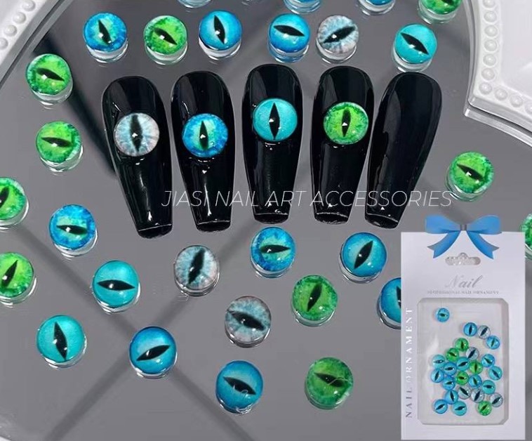 Набор 3D фигурок «Кошачий глаз 002»