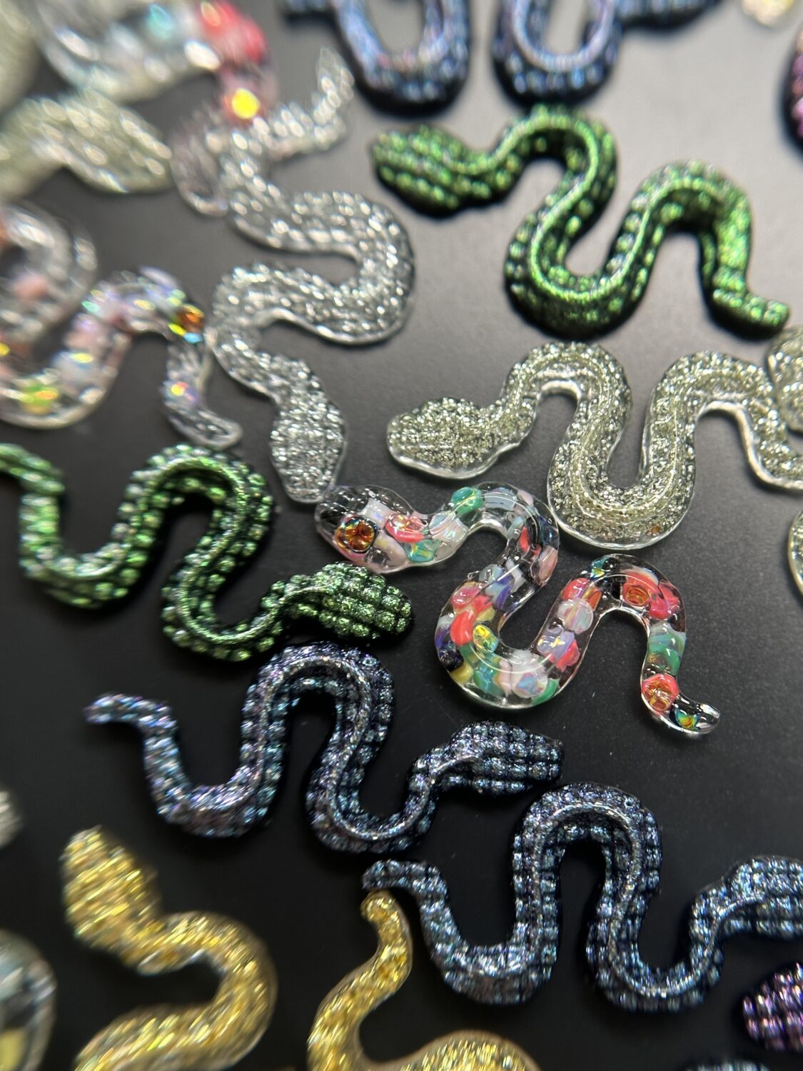 Набор фигурок 3D для дизайна «Змеи» (21)