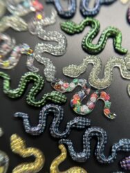 Набор фигурок 3D для дизайна «Змеи» (21)