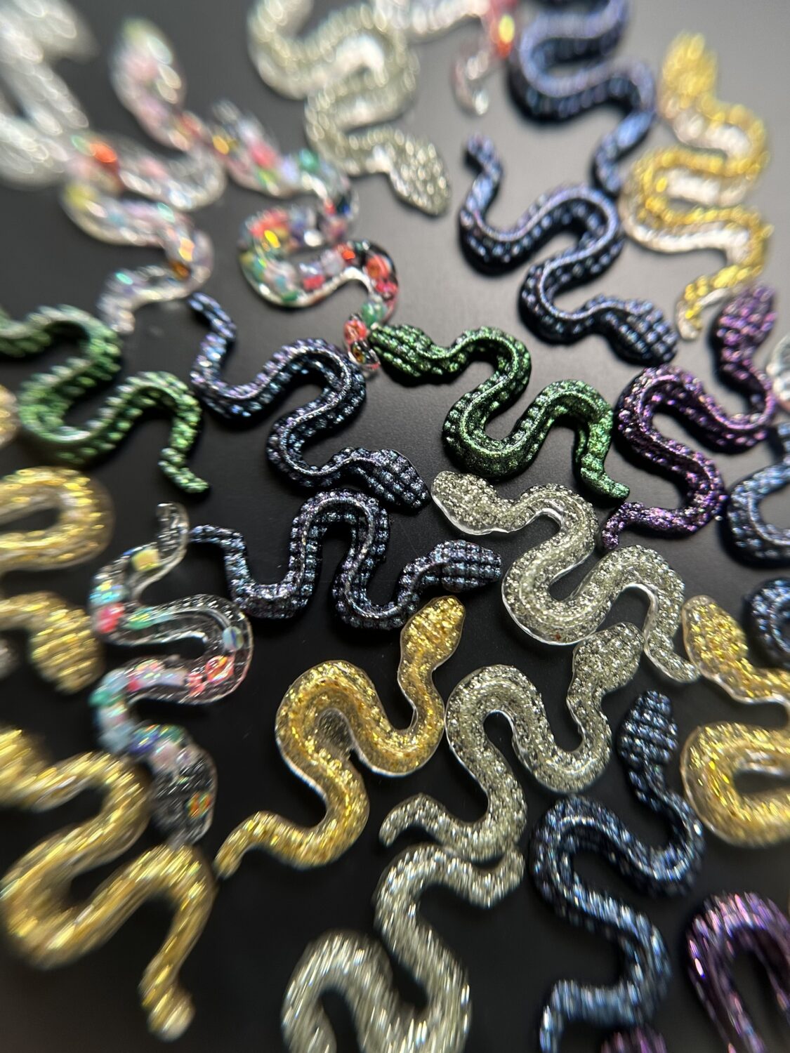 Набор фигурок 3D для дизайна «Змеи» (21)