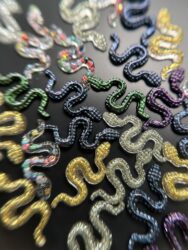 Набор фигурок 3D для дизайна «Змеи» (21)