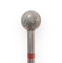 Фреза алмазная шар батон 001060 красная  КМИЗ 118571