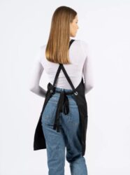 Фартук черный 002