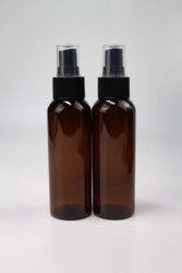 Флакон с распылителем 100 мл коричневый