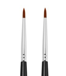 FreiAVIVER Кисть конусная New York (10мм), черная с блестками