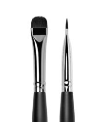 FreiAVIVER Кисть для бровей овальная Hong Kong (9 мм), черная матовая