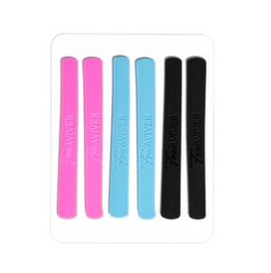 FreiAVIVER Компенсаторы для ламинирования ресниц (розовый, голубой, черный), 3 пары