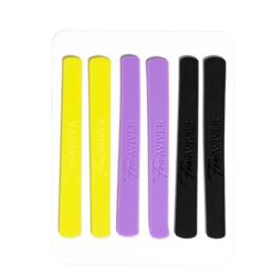 FreiAVIVER Компенсаторы для ламинирования ресниц (жёлтый, сиреневый, черный), 3 пары