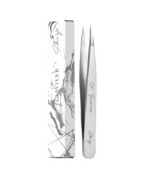FreiAVIVER Точечный пинцет для бровей Sharp, серебро