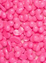 FreiAVIVER Воск для депиляции бровей и лица Hot Wax «Hearts» розовый, 100гр