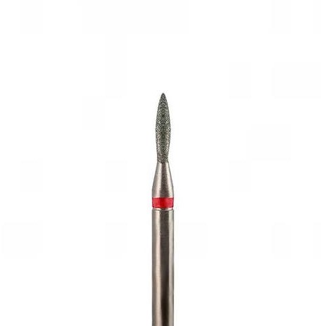 Фреза алмазная пламя 243.100.021 красная Беларусь