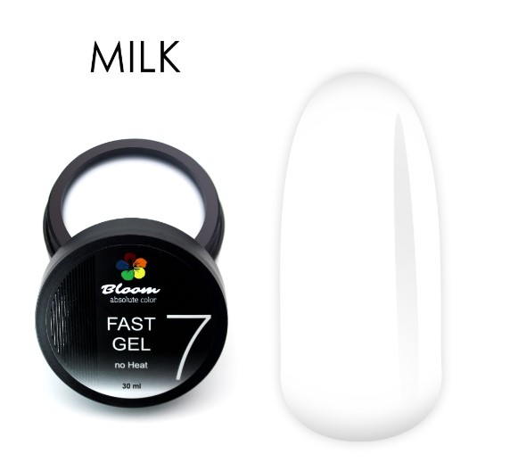 Гель Bloom FAST холодный №07 MILK 30 мл