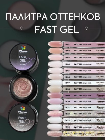 Гель Bloom FAST холодный №27 15 мл