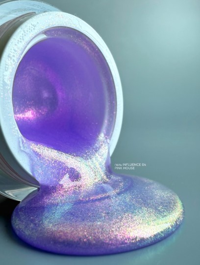 Гель influence 04 15 мл Pink House