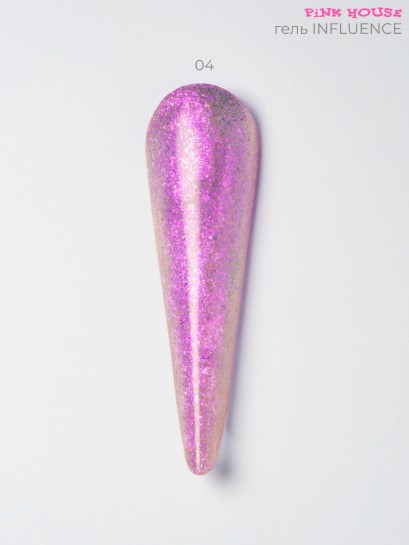 Гель influence 04 15 мл Pink House