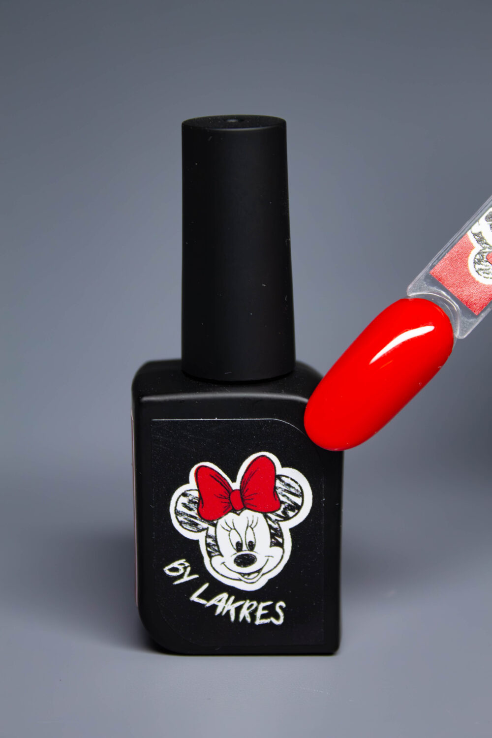 Гель-лак Lakres Минни Маус Красный