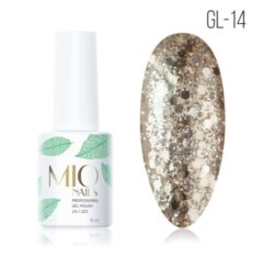 Гель-лак Mio GL-14 Императорский топаз, 8 мл