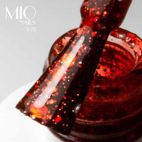 Гель-лак Mio V-28 Горящее солнце, 8 мл