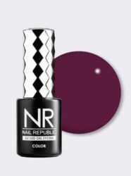Nail Republic-167 Cherry lady гель-лак, Темно-сливовый 10 мл