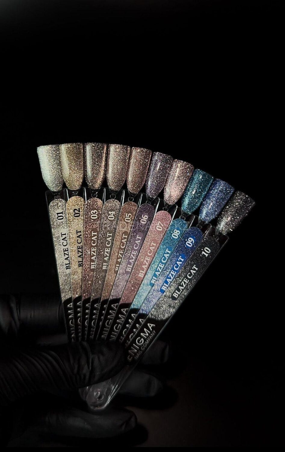 Гель-лак с эффектом кошачий глаз ENIGMA Blaze Cat 6 мл. #08