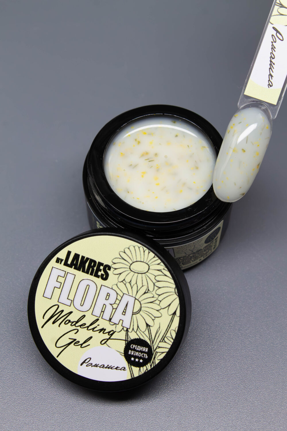 Гель Lakres Modeling Gel Flora Ромашка, 15 мл
