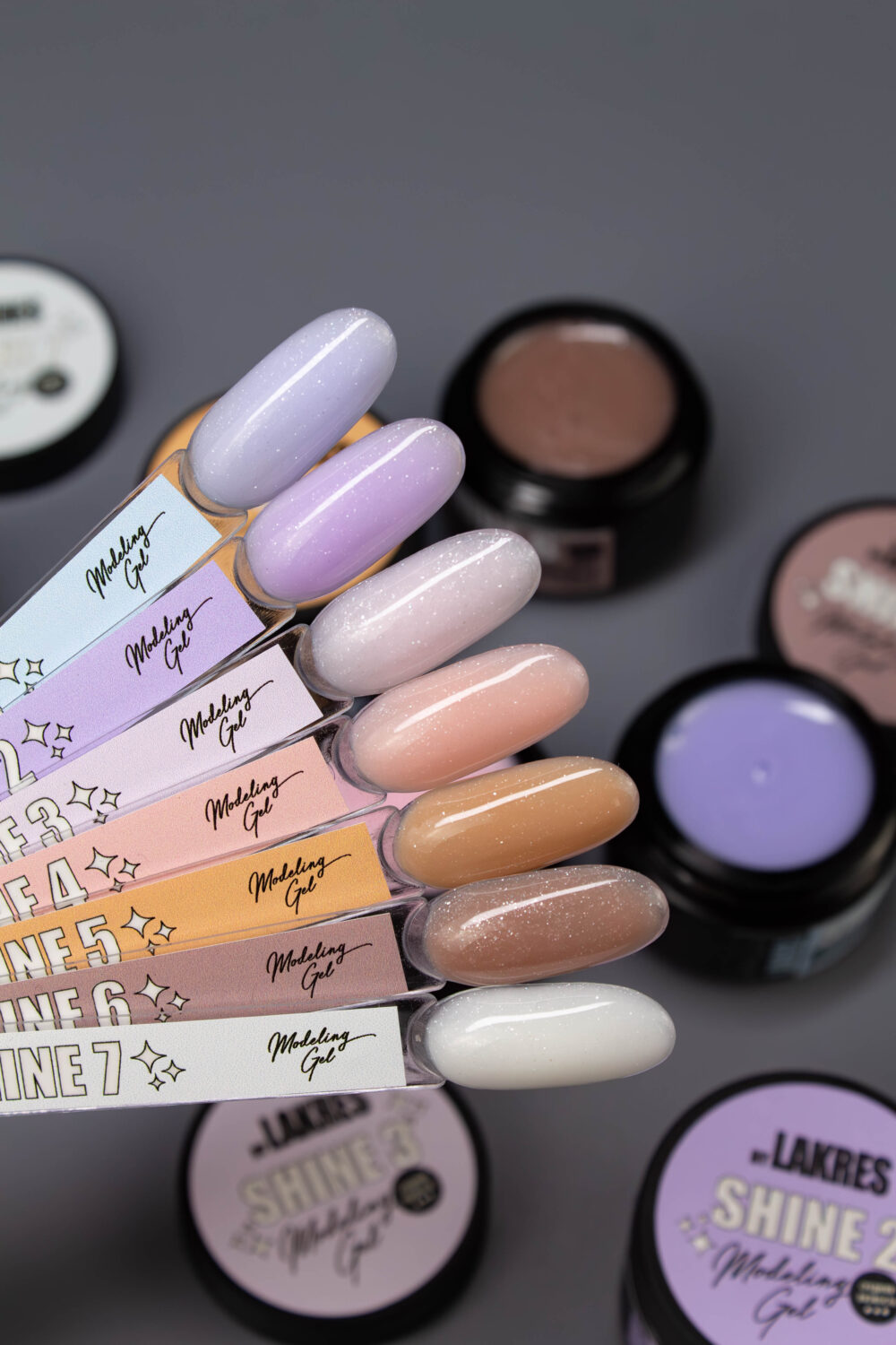 Гель Lakres Modeling Gel Shine 6, 15 мл