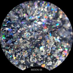 Гель с блестками MOON 01 SOLAlove, 5мл