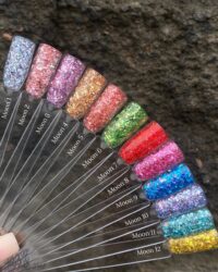 Гель с блестками MOON 07 SOLAlove, 5мл