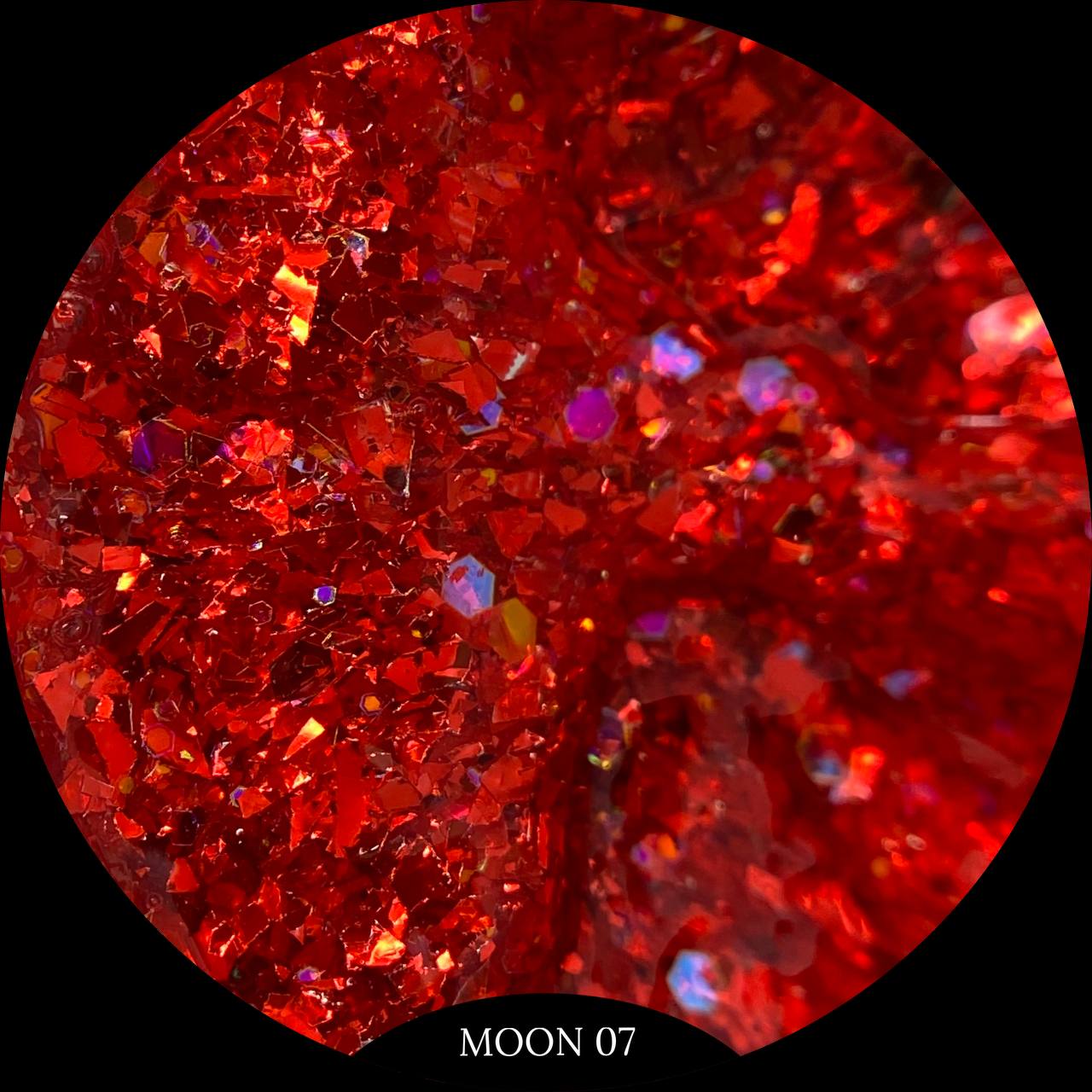 Гель с блестками MOON 07 SOLAlove, 5мл