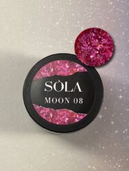 Гель с блестками MOON 08 SOLAlove, 5мл