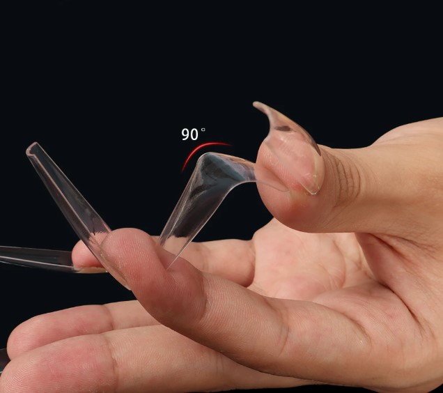 Гелевые типсы 5XL длина балерина