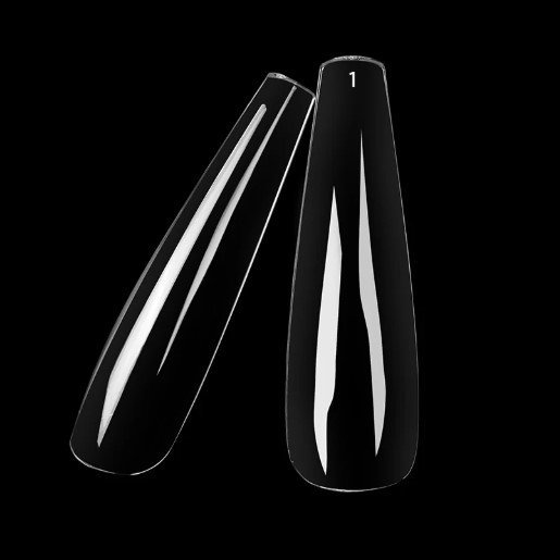 Гелевые типсы 5XL длина балерина