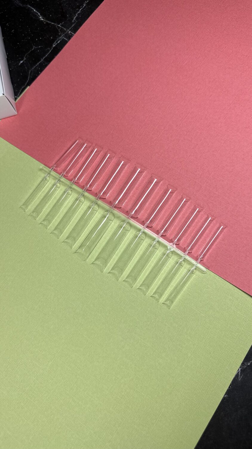 Гелевые типсы Salon312 Квадратные без апекса Long глянцевые 24 шт