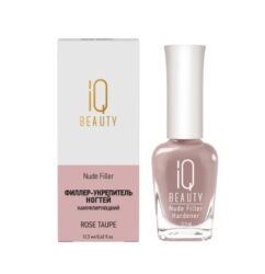 IQ BEAUTY Средство для ногтей / Филлер-укрепитель ногтей Nude Filler / камуфлирующий / Rose Taupe, 12.5 мл