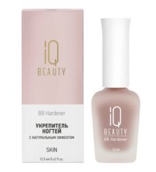 IQ BEAUTY Средство для ногтей/ Укрепитель BB Hardener/ с натуральным эффектом, тонирующий/ Skin, 12.5 мл