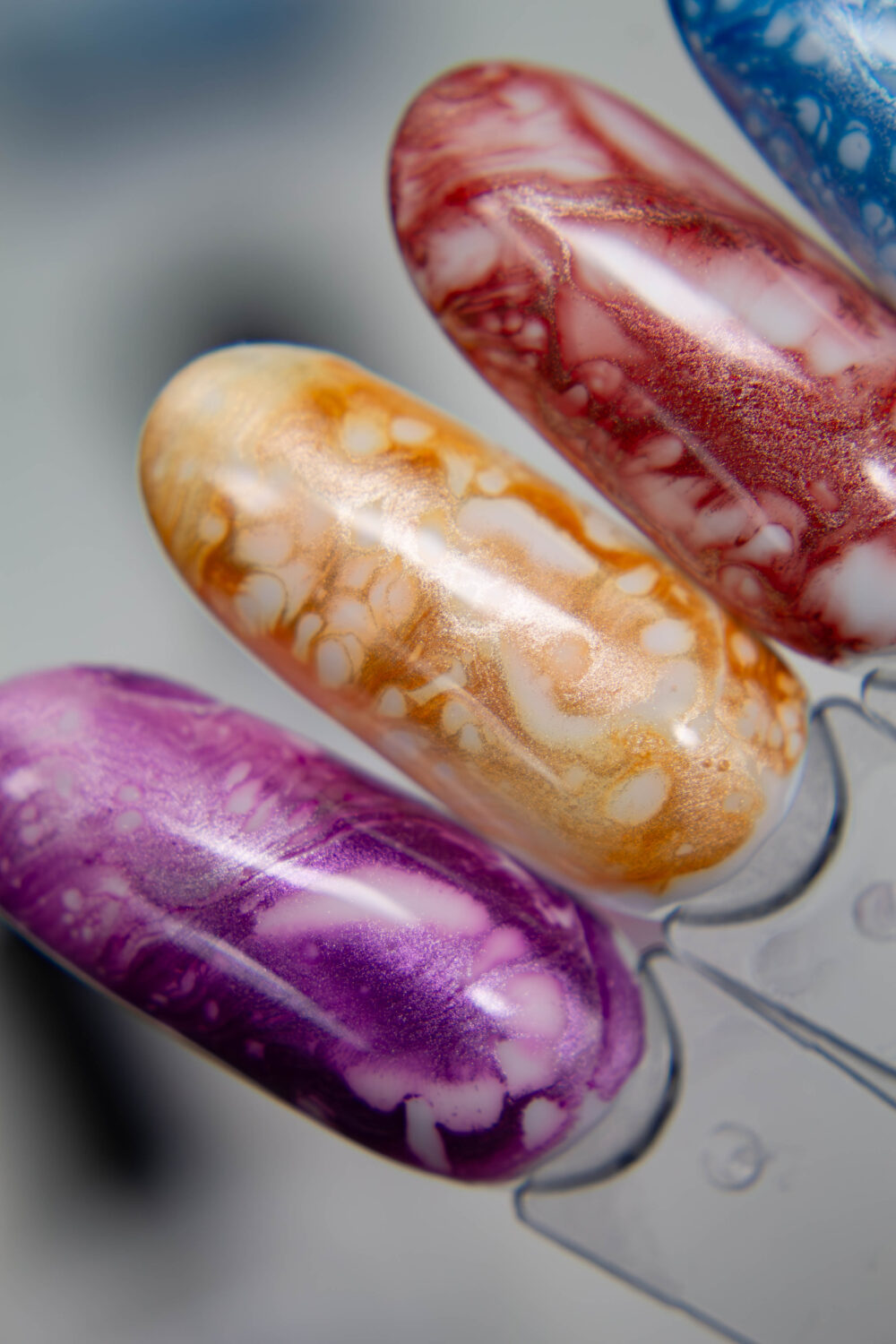 Капли для растекания «Эффект Морской Пены» цвет красный 12 мл