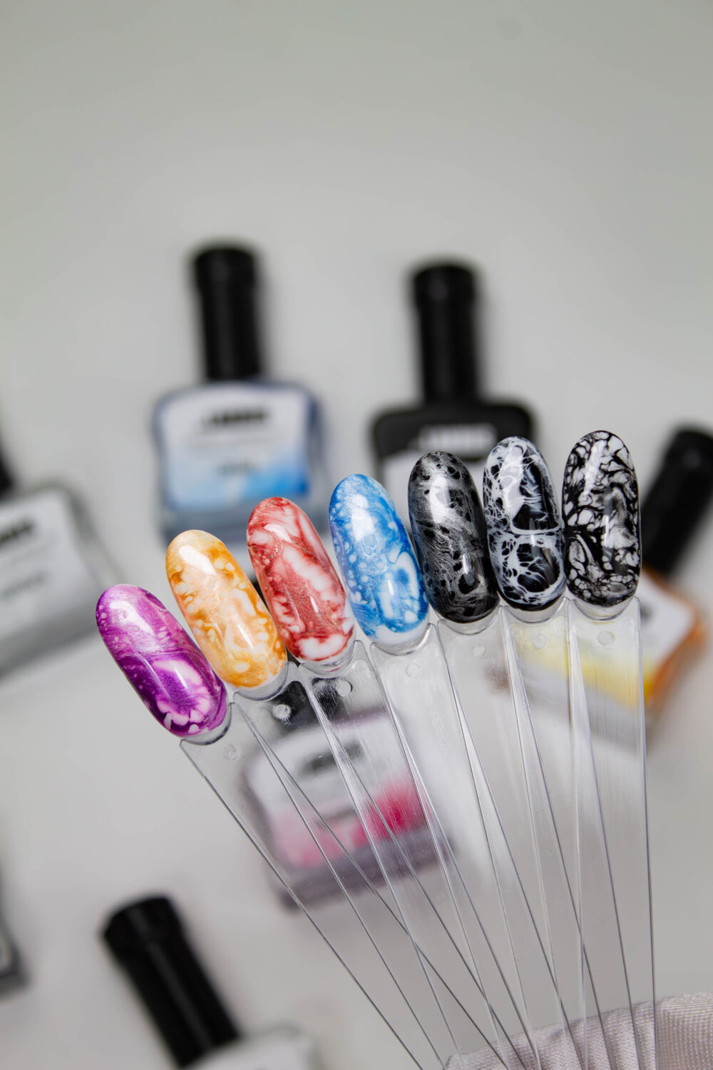 Капли для растекания «Эффект Морской Пены» цвет синий 12 мл