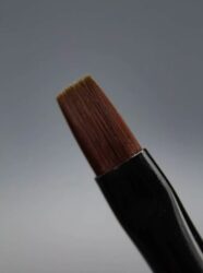 Кисть Lakres для геля прямая Vamp с колпачком