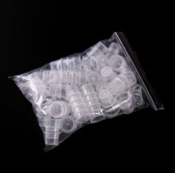 Колпачки прозрачные 100 шт.