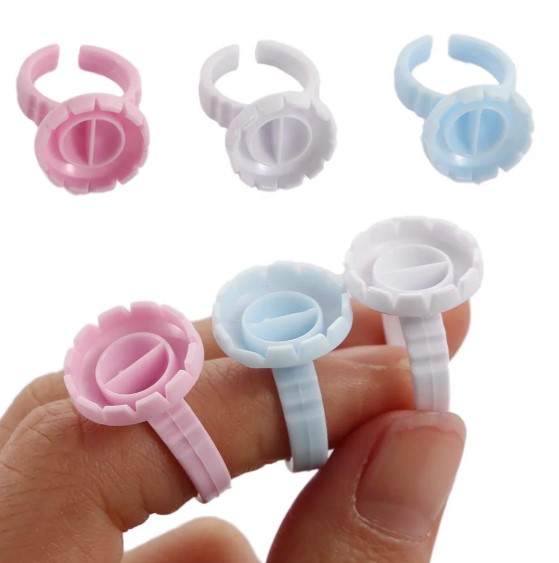 Кольцо для клея и пигментов (круглое) , 100шт