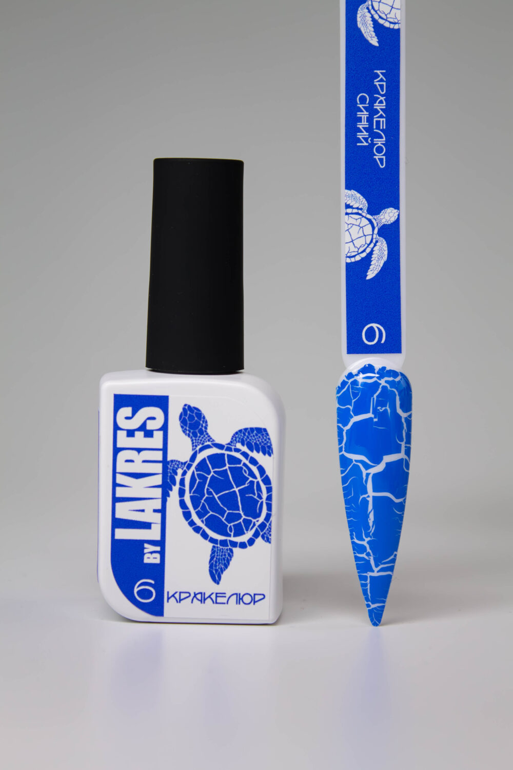 Лак кракелюр Lakres №6 синий , 10 мл