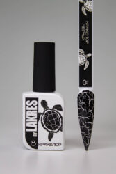 Лак кракелюр Lakres №8 черный , 10 мл