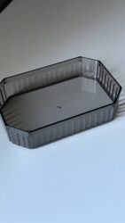 Лоток для хранения размер s серый