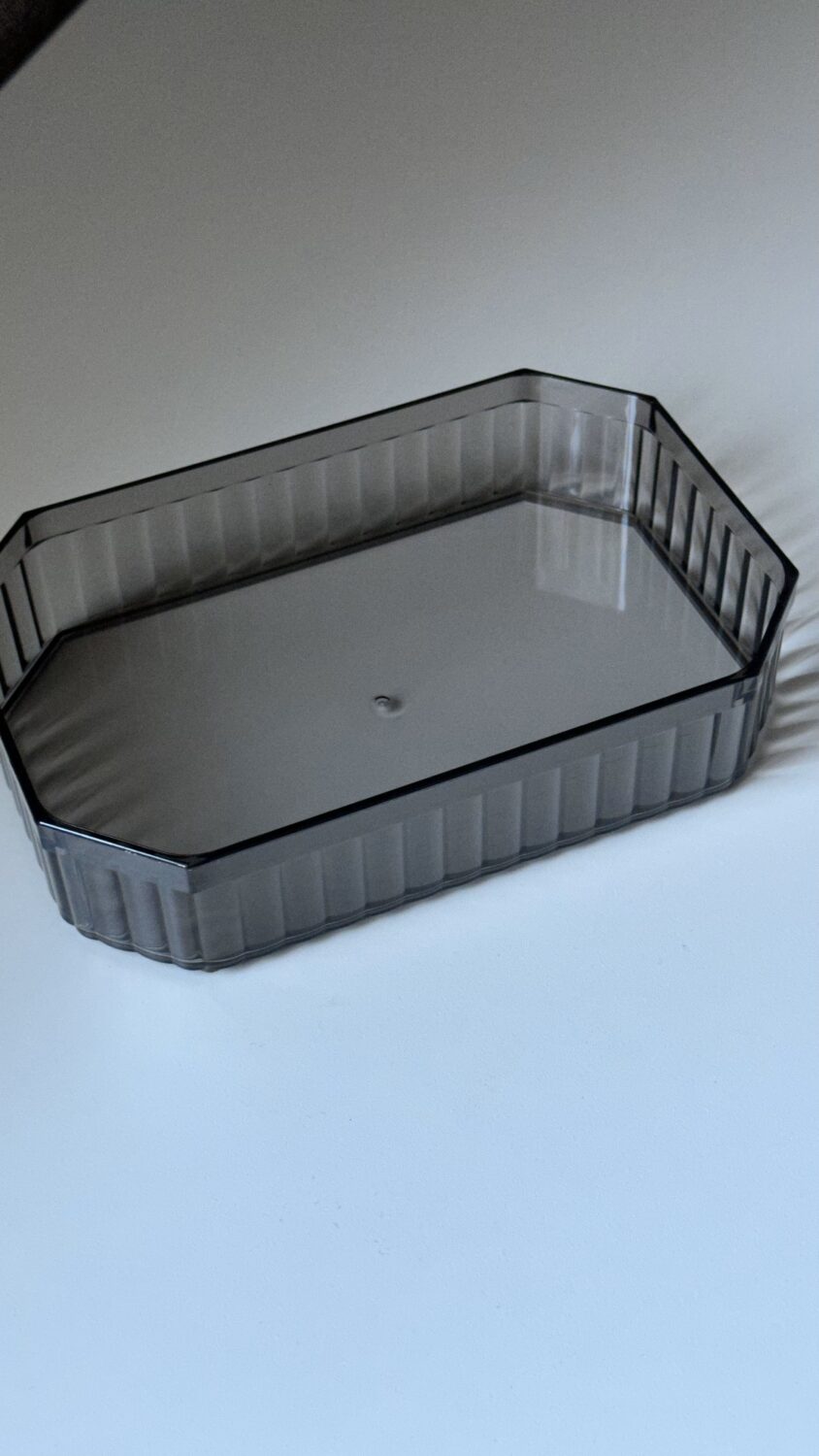 Лоток для хранения размер s серый