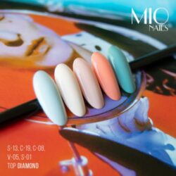 Mio Гель-лак. C-19. Сахарный персик, 8 мл