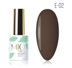 Mio Гель-лак E-02. Молочный шоколад, 8 мл