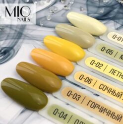Mio Гель-лак. Q-02. Летнее солнце, 8 мл