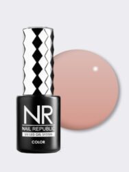 Nail Republic-002 Skin гель-лак камуфлирующий, Розовый полупрозрачный 10 мл